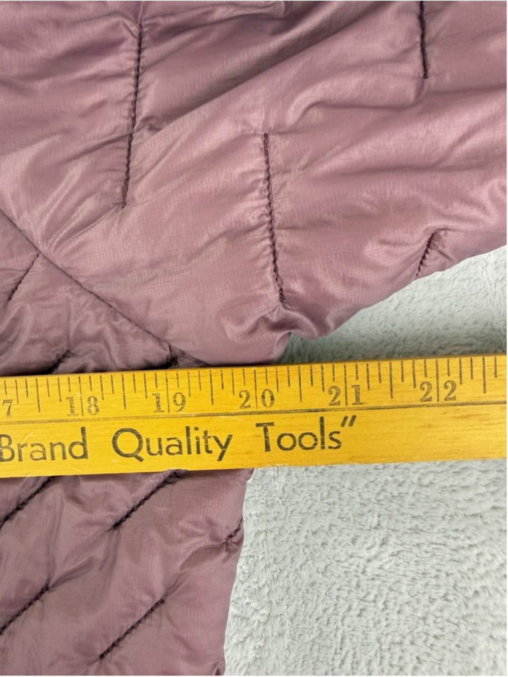 Patagonia Micro Puff Insulated Jacket Womens Size Medium Dark Ruby 84071 Style - Picture 4 of 11
